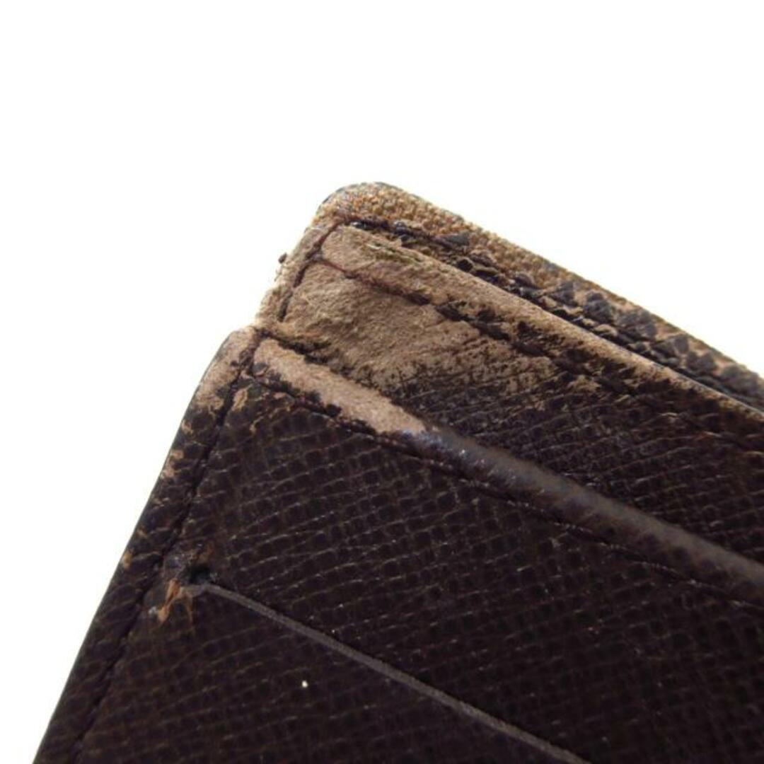 LOUIS VUITTON(ルイヴィトン)のルイヴィトン 2つ折り財布 ダミエ N61665 レディースのファッション小物(財布)の商品写真
