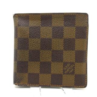 ルイヴィトン(LOUIS VUITTON)のルイヴィトン 2つ折り財布 ダミエ N61665(財布)