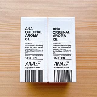 エーエヌエー(ゼンニッポンクウユ)(ANA(全日本空輸))の値下げ交渉不可‼︎ 全日空 ANAオリジナル アロマオイル 10ml × 2本(アロマグッズ)