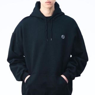  FUJIWARA&CO. BACK DOUBLE LOGO HOODIE  L(パーカー)