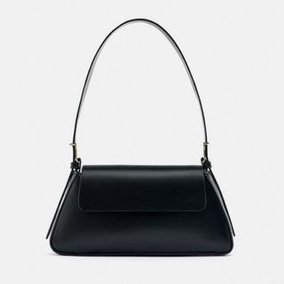 ザラ(ZARA)のZARA フラップ ミニマル ショルダーバッグ(ショルダーバッグ)