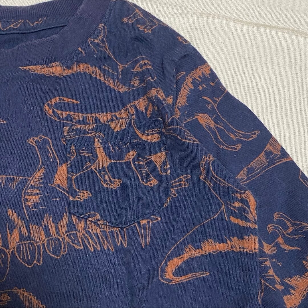 GAP(ギャップ)の恐竜 アプレレクール 長袖カットソー おまとめ3点 キッズ/ベビー/マタニティのキッズ服女の子用(90cm~)(Tシャツ/カットソー)の商品写真
