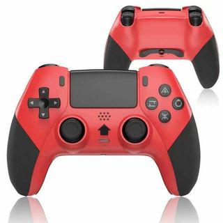 コントローラー 新品 PS4 赤 Bluetooth ワイヤレス　ジャイロ(家庭用ゲーム機本体)