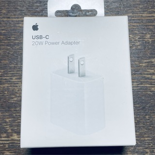 APPLE USB-C電源アダプタ MHJA3AM/A 未開封(バッテリー/充電器)