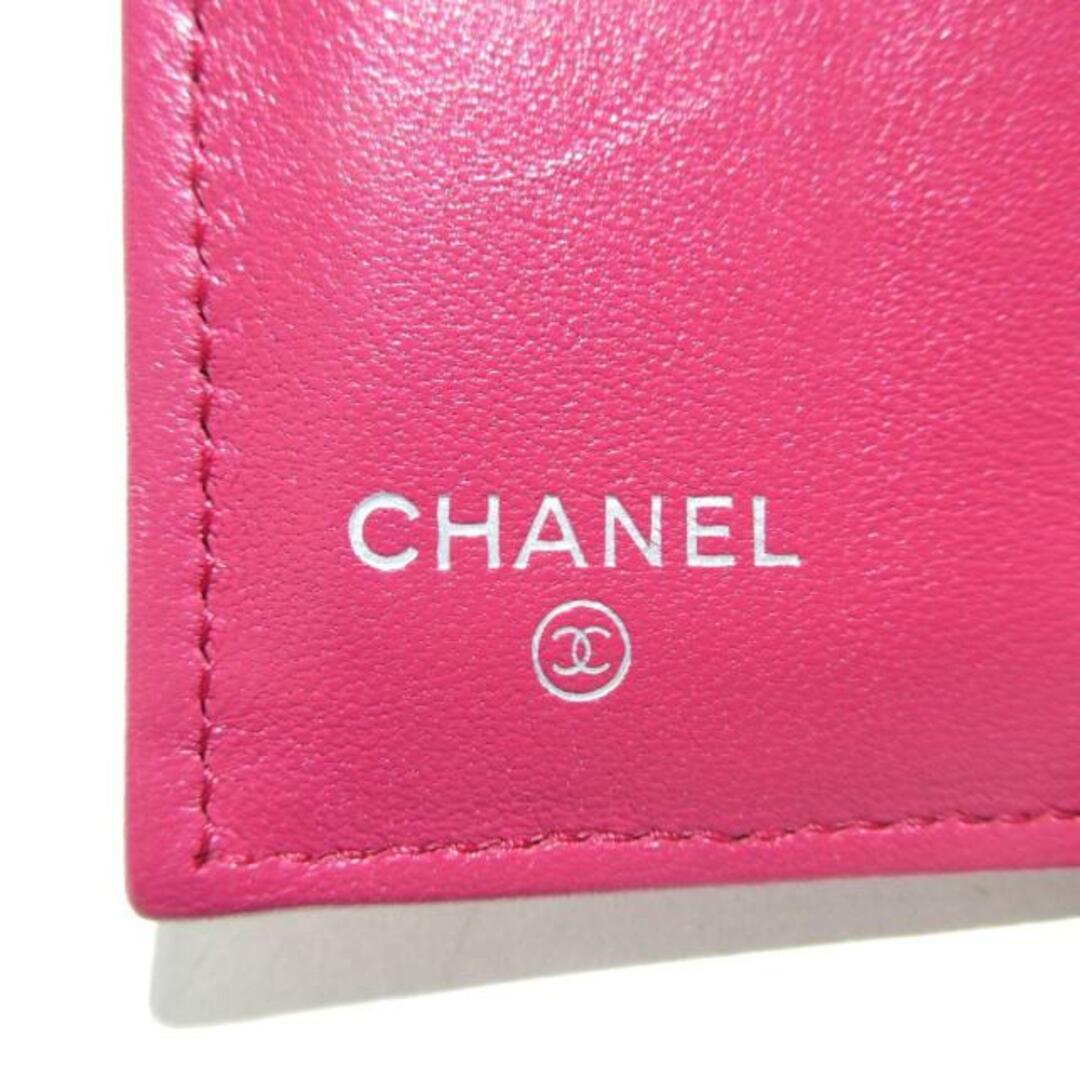 CHANEL(シャネル)のCHANEL(シャネル) 3つ折り財布美品  ピンク レディースのファッション小物(財布)の商品写真