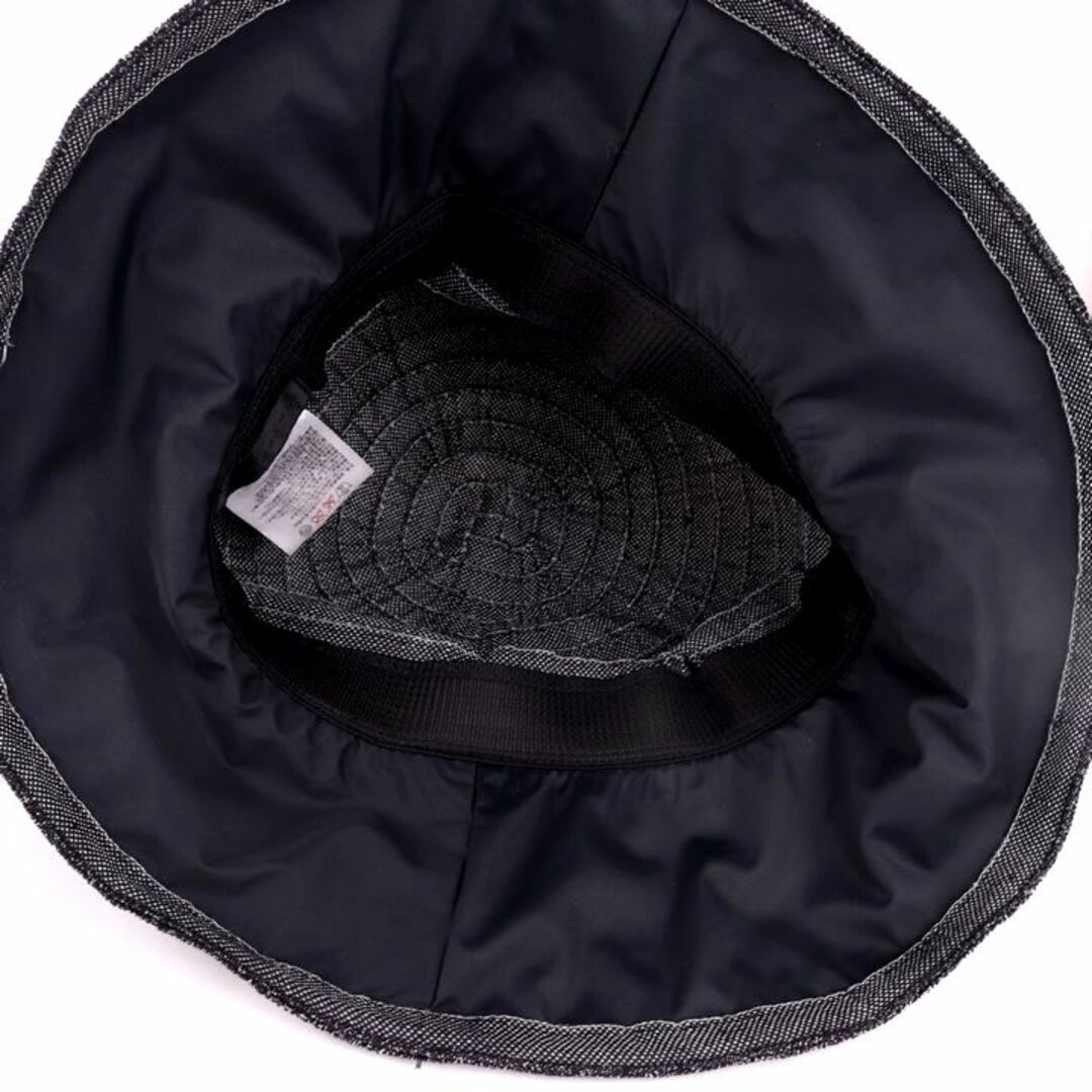 ANTEPRIMA(アンテプリマ)のアンテプリマ ハット つば広 ラメ入 リネン混 ブランド 帽子 レディース M~Sサイズ ブラック ANTEPRIMA レディースの帽子(ハット)の商品写真