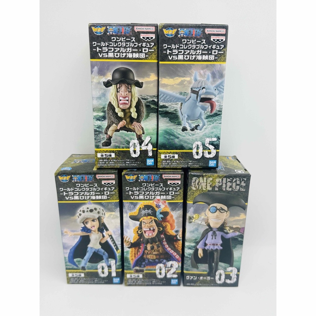 ワンピース ワールドコレクタブルフィギュア　トラファルガーローVS 黒ひげ海賊団 ハンドメイドのおもちゃ(フィギュア)の商品写真