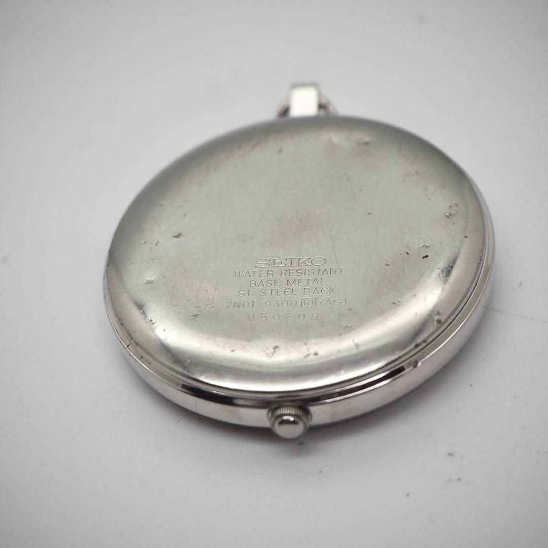 SEIKO(セイコー)の476 SEIKO セイコー時計　懐中時計　シルバー　シンプル　ホワイト　希少 メンズの時計(腕時計(アナログ))の商品写真