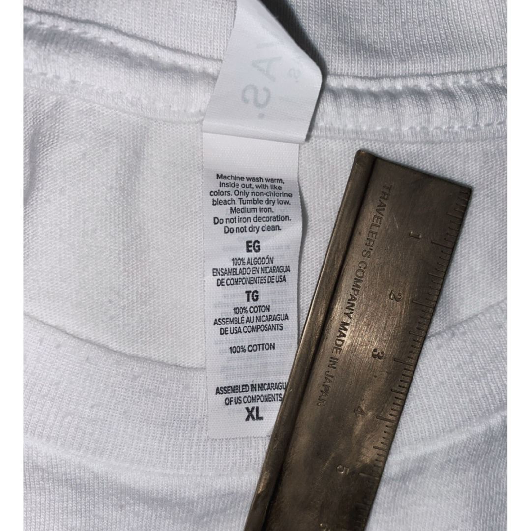 VINTAGE(ヴィンテージ)の90s USA古着 アメリカ古着  オールド 企業物 企業T オーバーサイズ 誰 メンズのトップス(Tシャツ/カットソー(半袖/袖なし))の商品写真