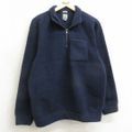 L★古着 ギャップ GAP 長袖 ハーフジップ フリース ジャケット メンズ …