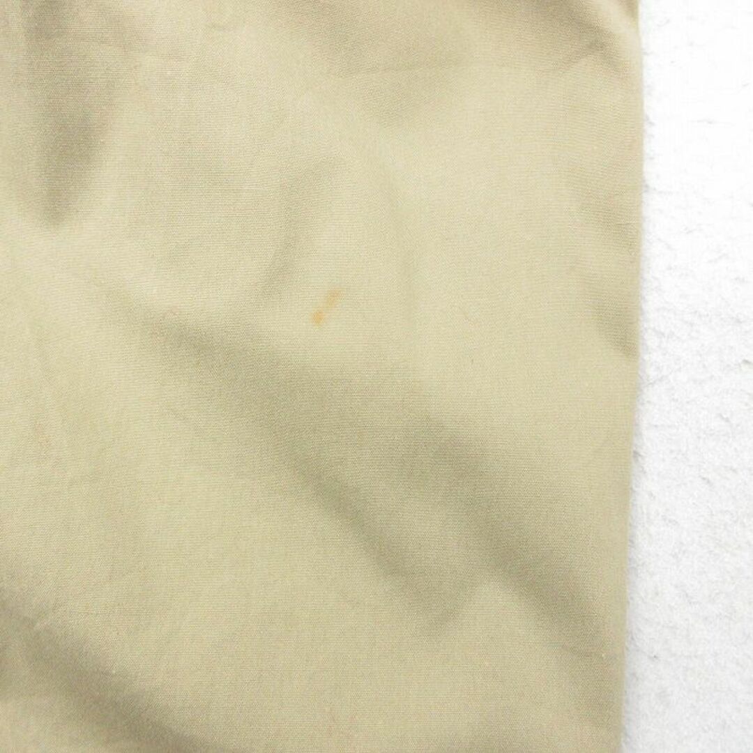 L★古着 ロンドンフォグ 長袖 ステンカラー コート メンズ 80年代 80s ロング丈 ベージュ カーキ 内側ボア 24jan23 中古 アウター メンズのジャケット/アウター(ダッフルコート)の商品写真