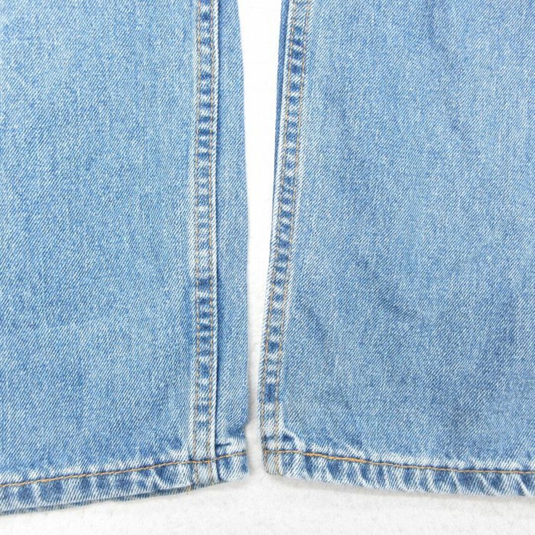 Levi's(リーバイス)のW38★古着 ジーンズ Levis リーバイス 505 メンズ コットン 紺 ネイビー デニム 24jan26 中古 ボトムス ジーパン Gパン ロング パンツ メンズのパンツ(ワークパンツ/カーゴパンツ)の商品写真