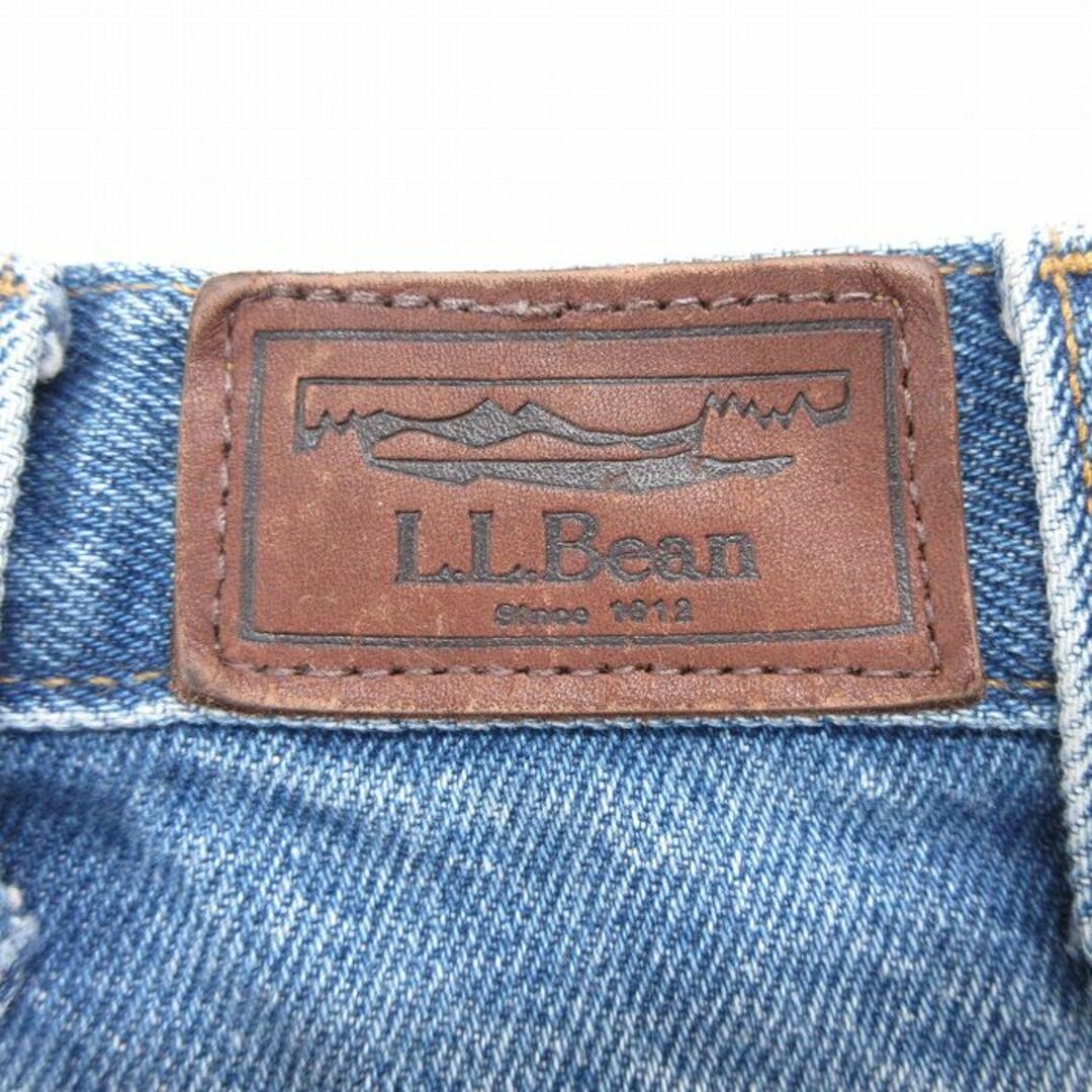 L.L.Bean(エルエルビーン)のW36★古着 エルエルビーン LLBEAN ジーンズ メンズ 00年代 00s ヒゲ コットン 紺 ネイビー デニム 24jan23 中古 ボトムス ジーパン Gパン ロング パンツ メンズのパンツ(ワークパンツ/カーゴパンツ)の商品写真