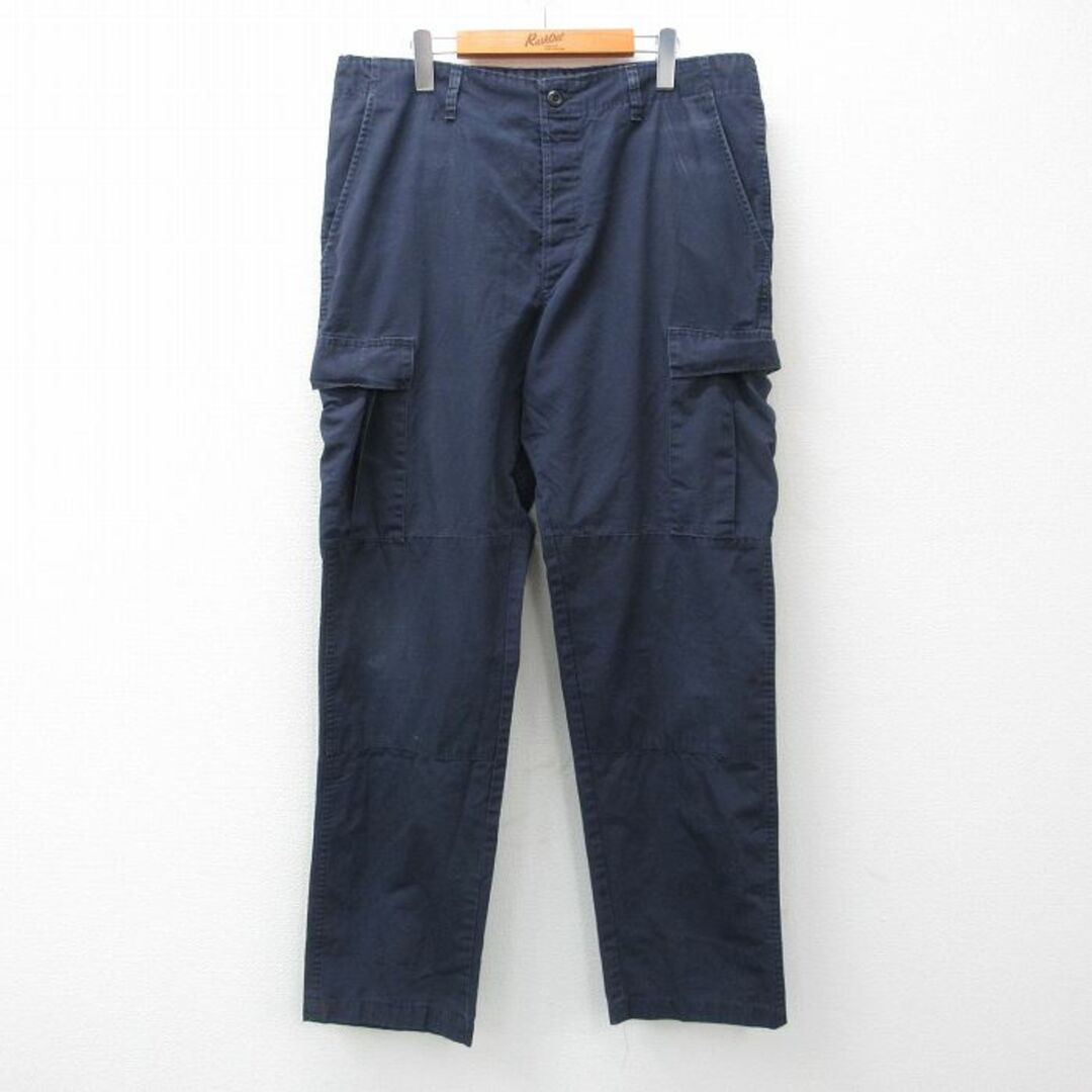 W39☆古着 カーゴ パンツ メンズ 大きいサイズ リップストップ W39☆古着 カーゴ パンツ メンズ 大きいサイズ リップストップ