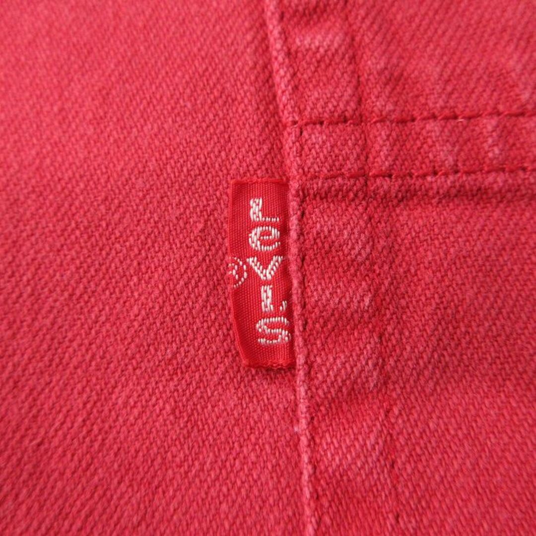 Levi's(リーバイス)のXL★古着 リーバイス Levis 長袖 ブランド シャツ メンズ 00年代 00s 大きいサイズ コットン 赤 レッド 24jan22 中古 トップス メンズのトップス(シャツ)の商品写真