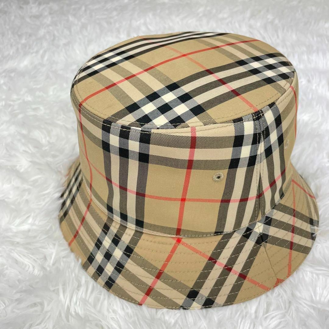 BURBERRY(バーバリー)の超極美品✨バーバリー✨ヴィンテージチェック✨テクニカルコットン✨バケットハット メンズの帽子(ハット)の商品写真