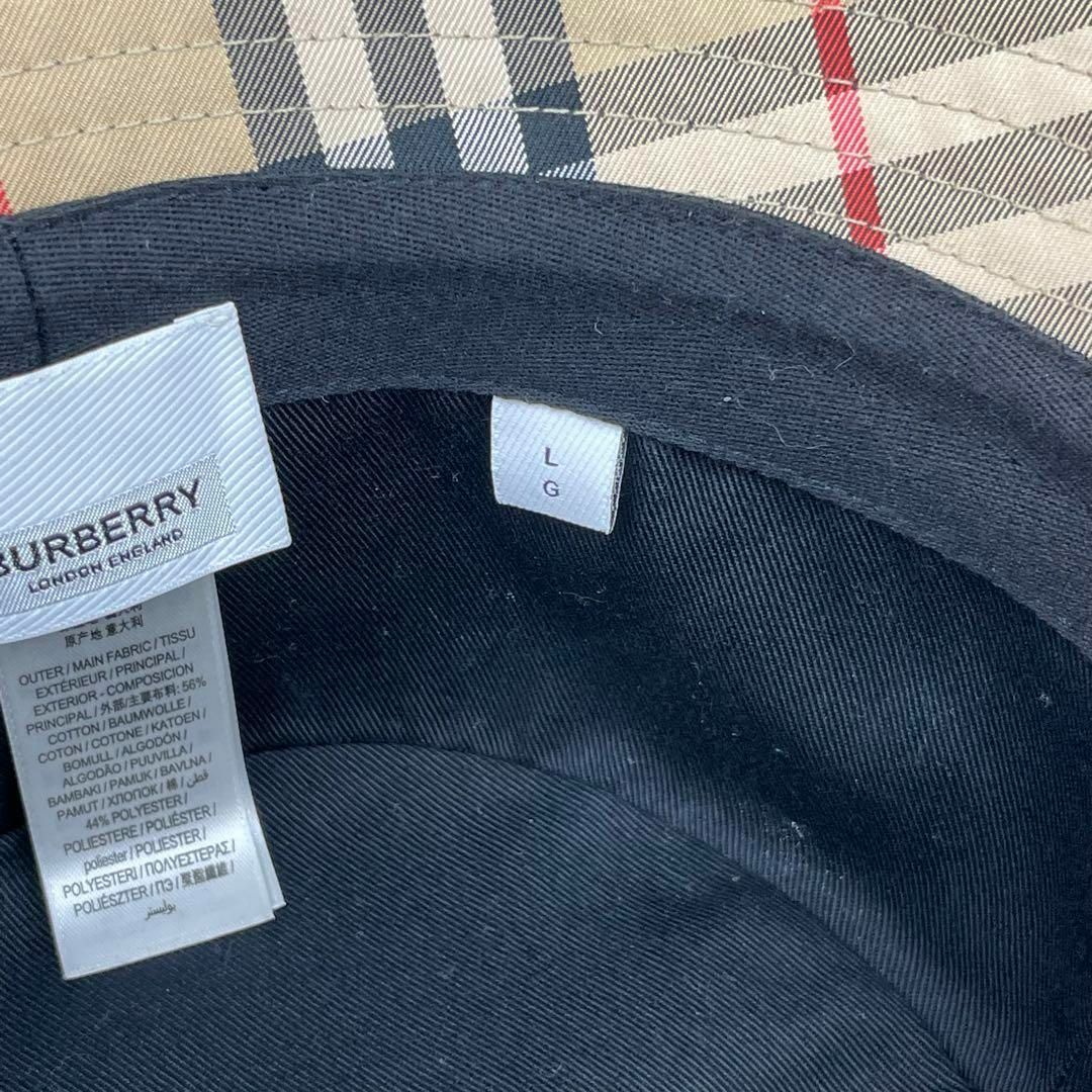 BURBERRY(バーバリー)の超極美品✨バーバリー✨ヴィンテージチェック✨テクニカルコットン✨バケットハット メンズの帽子(ハット)の商品写真