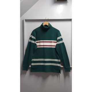 ポロラルフローレン(POLO RALPH LAUREN)の90’s Polo Ralph Lauren タートルネック 鹿の子 Tシャツ(ポロシャツ)