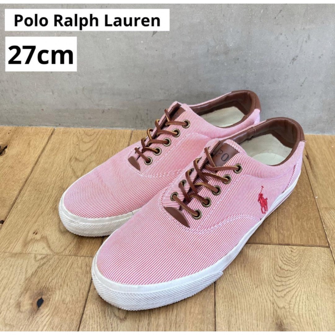 POLO RALPH LAUREN(ポロラルフローレン)のPOLO RALPH LAUREN ポロラルフローレン　スニーカー　メンズ メンズの靴/シューズ(スニーカー)の商品写真