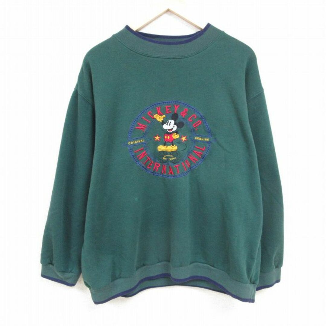 Disney - XL☆古着 長袖 スウェット メンズ 90年代 90s Disney - XL☆古着 長袖 スウェット メンズ 90年代 90s
