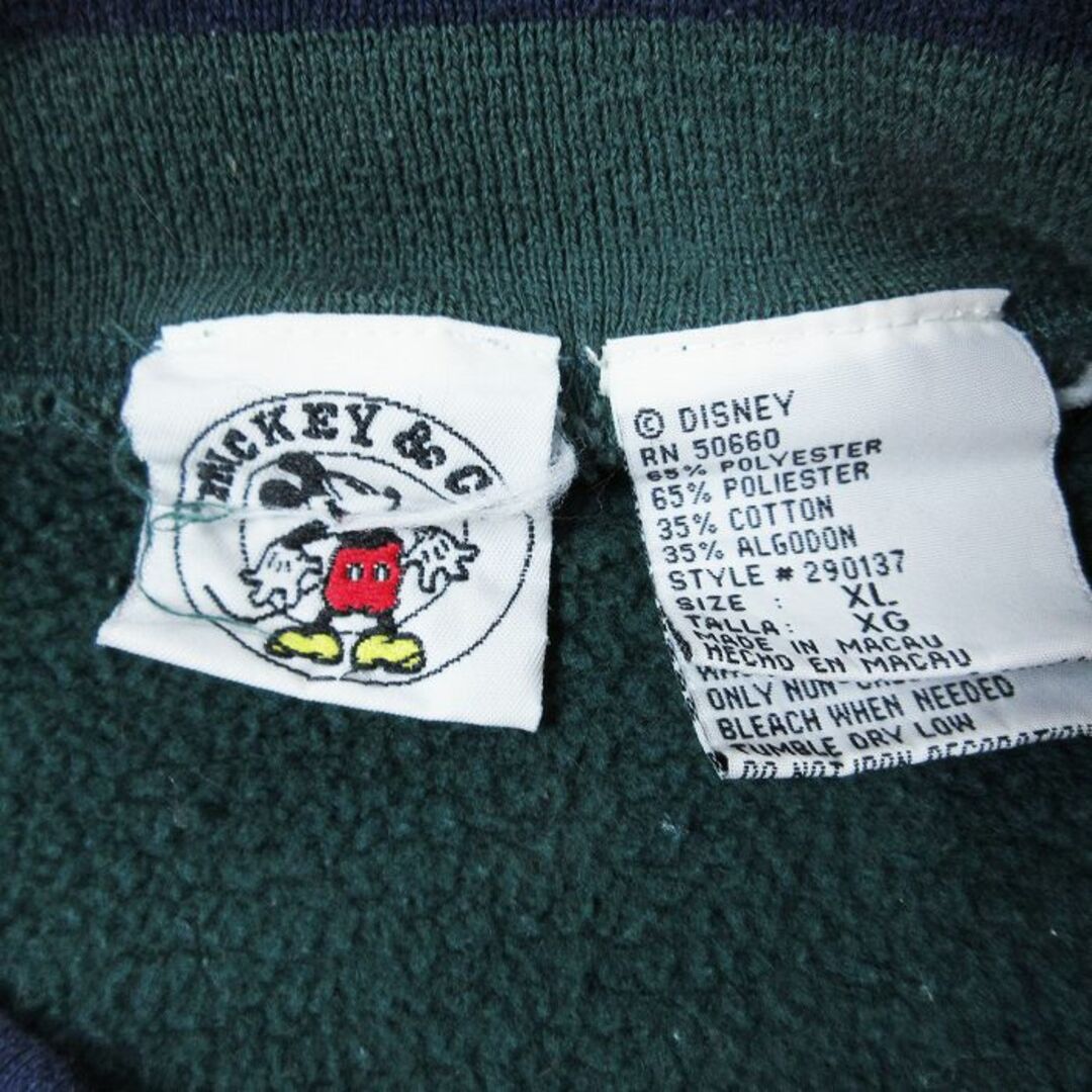 Disney - XL☆古着 長袖 スウェット メンズ 90年代 90s Disney - XL☆古着 長袖 スウェット メンズ 90年代 90s