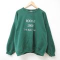 XL★古着 ディスカス 長袖 スウェット メンズ 00年代 00s ROCK-…