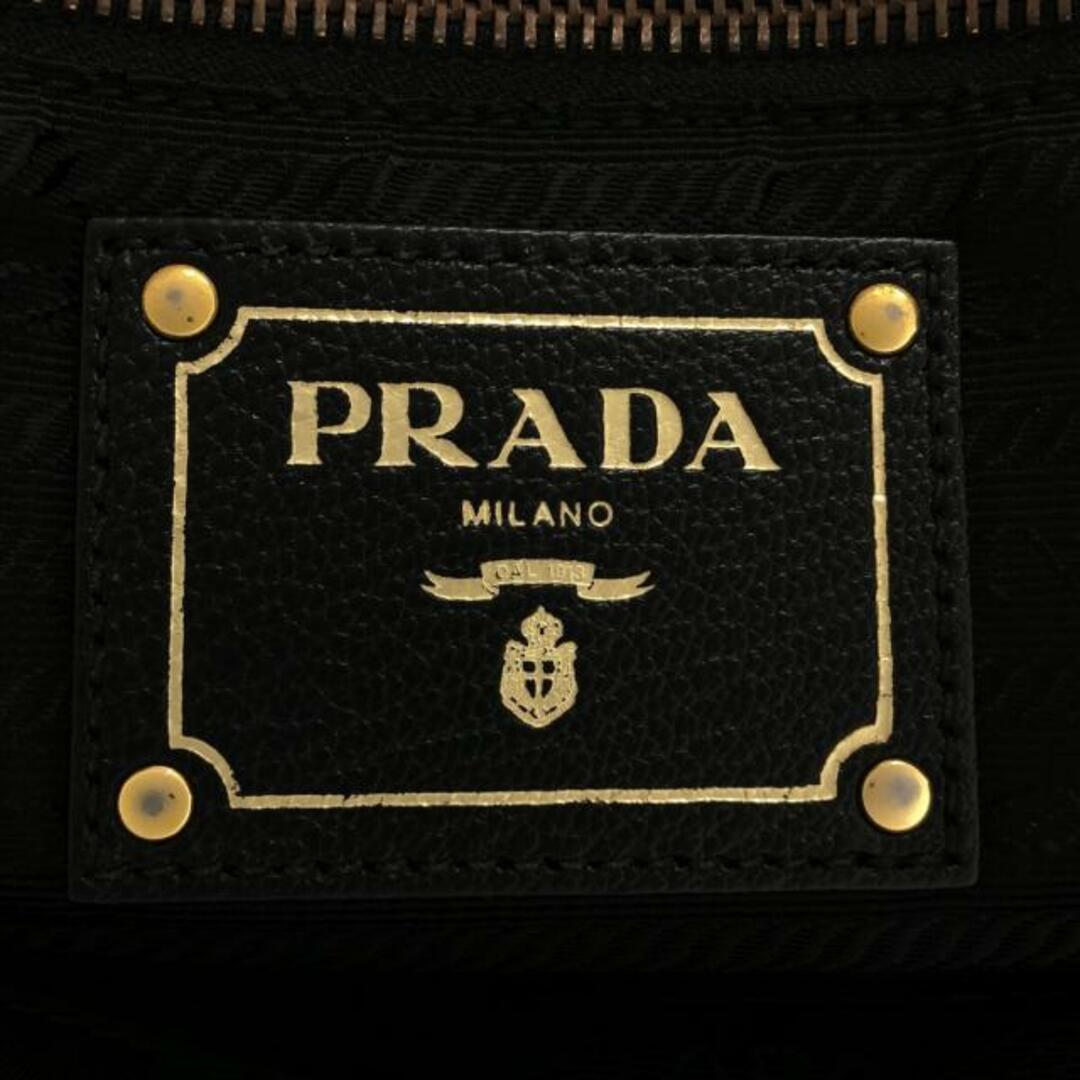 PRADA(プラダ)のプラダ ハンドバッグ - BN1841 黒 革タグ レディースのバッグ(ハンドバッグ)の商品写真