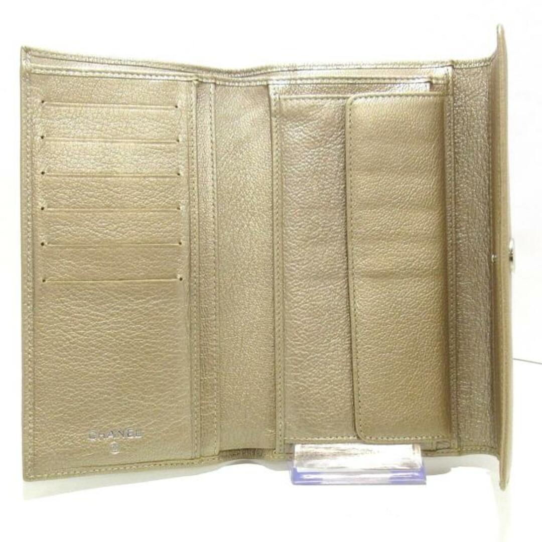 CHANEL(シャネル)のシャネル 長財布 - ゴールド シルバー金具 レディースのファッション小物(財布)の商品写真