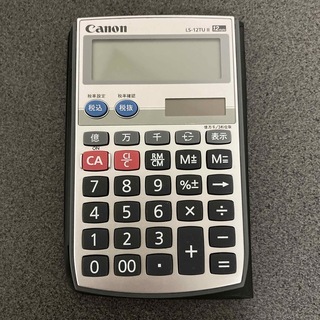 キヤノン(Canon)のCANON 手帳サイズ電卓 12桁 LS-12TU Ⅱ(オフィス用品一般)