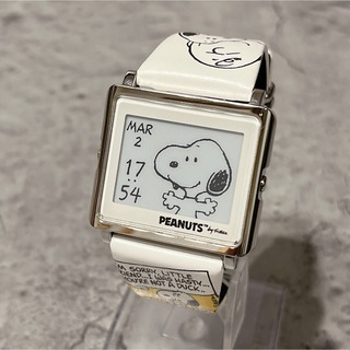 エプソン(EPSON)の希少 美品 スヌーピー エプソン スマートキャンバス スヌーピー  腕時計(腕時計)