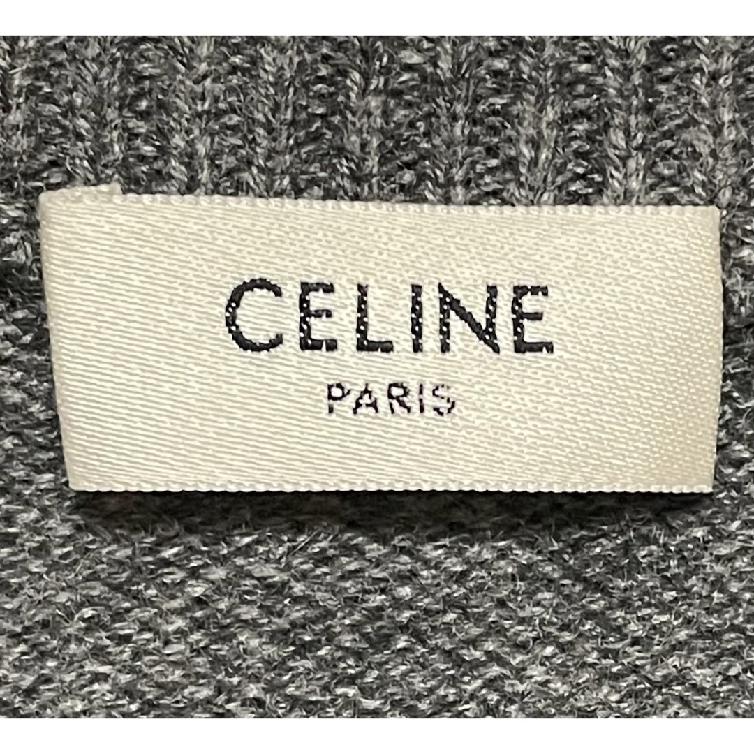 celine(セリーヌ)のCeline セリーヌ エディスリマン カシミヤ100 Vネックニット セーター メンズのトップス(ニット/セーター)の商品写真