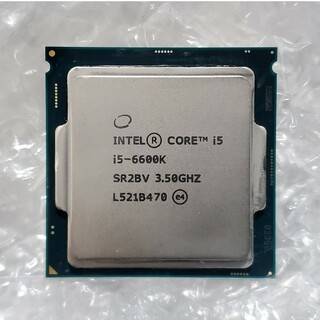 インテル(intel)のインテル intel Core i5 6600K 3.50Ghz CPU(PCパーツ)