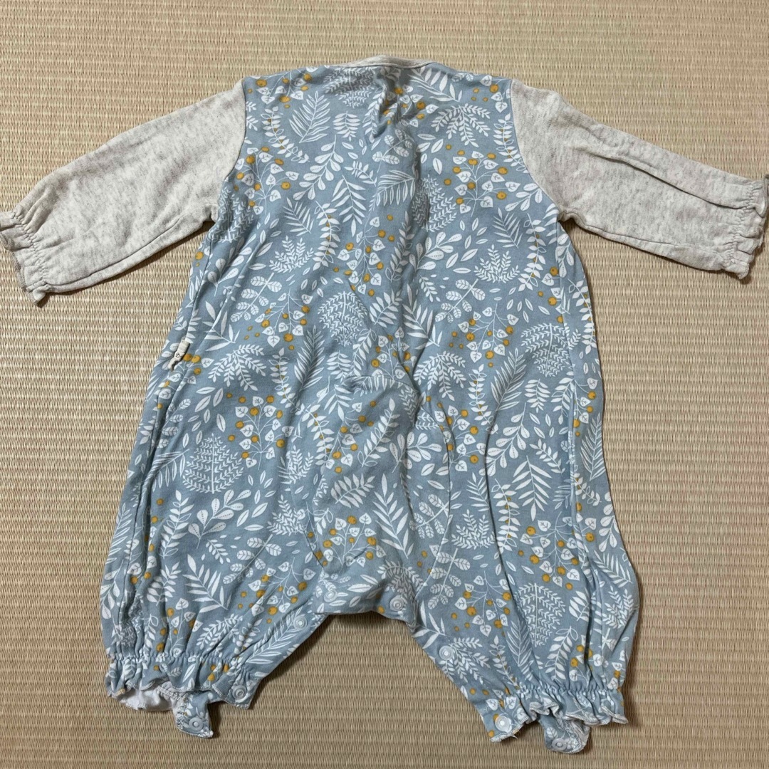 ベルメゾン(ベルメゾン)のロンパース　2点セット　サイズ70 キッズ/ベビー/マタニティのベビー服(~85cm)(ロンパース)の商品写真