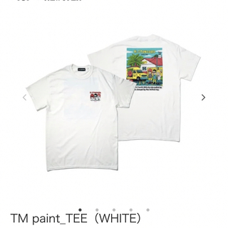エフエーティー(FAT)のHI-STANDARD TM paint_TEE（WHITE）未開封サイズ　XL(Tシャツ/カットソー(半袖/袖なし))