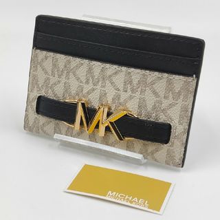 Michael Kors - マイケルコース　MICHAEL KORS　カードケース　MKシグネチャー　MK