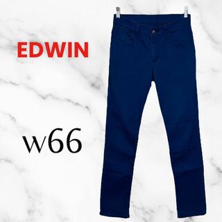 エドウィン(EDWIN)の【EDWIN GOLD RUSH】スキニーデニムパンツ　伸縮性　ネイビー　w66(デニム/ジーンズ)