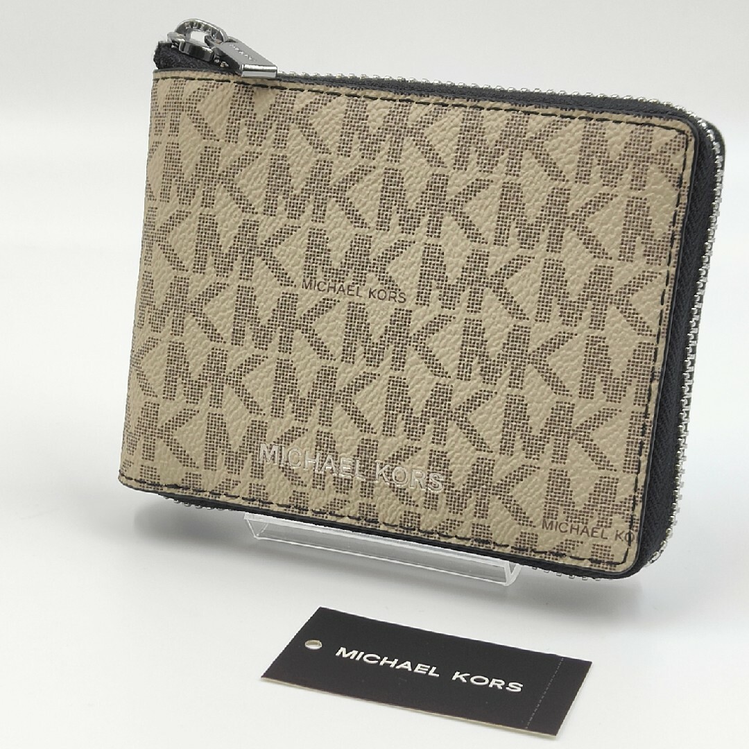 Michael Kors(マイケルコース)のマイケルコース MICHAEL KORS 財布 二つ折り財布 シグネチャー メンズのファッション小物(折り財布)の商品写真
