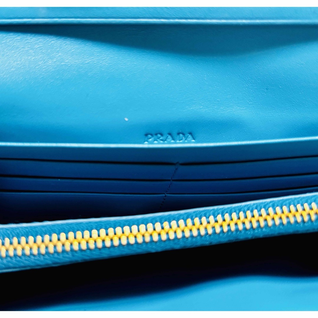 PRADA(プラダ)の新品 プラダ PRADA サフィアーノ 長財布 ウォレット 革財布 レディースのファッション小物(財布)の商品写真