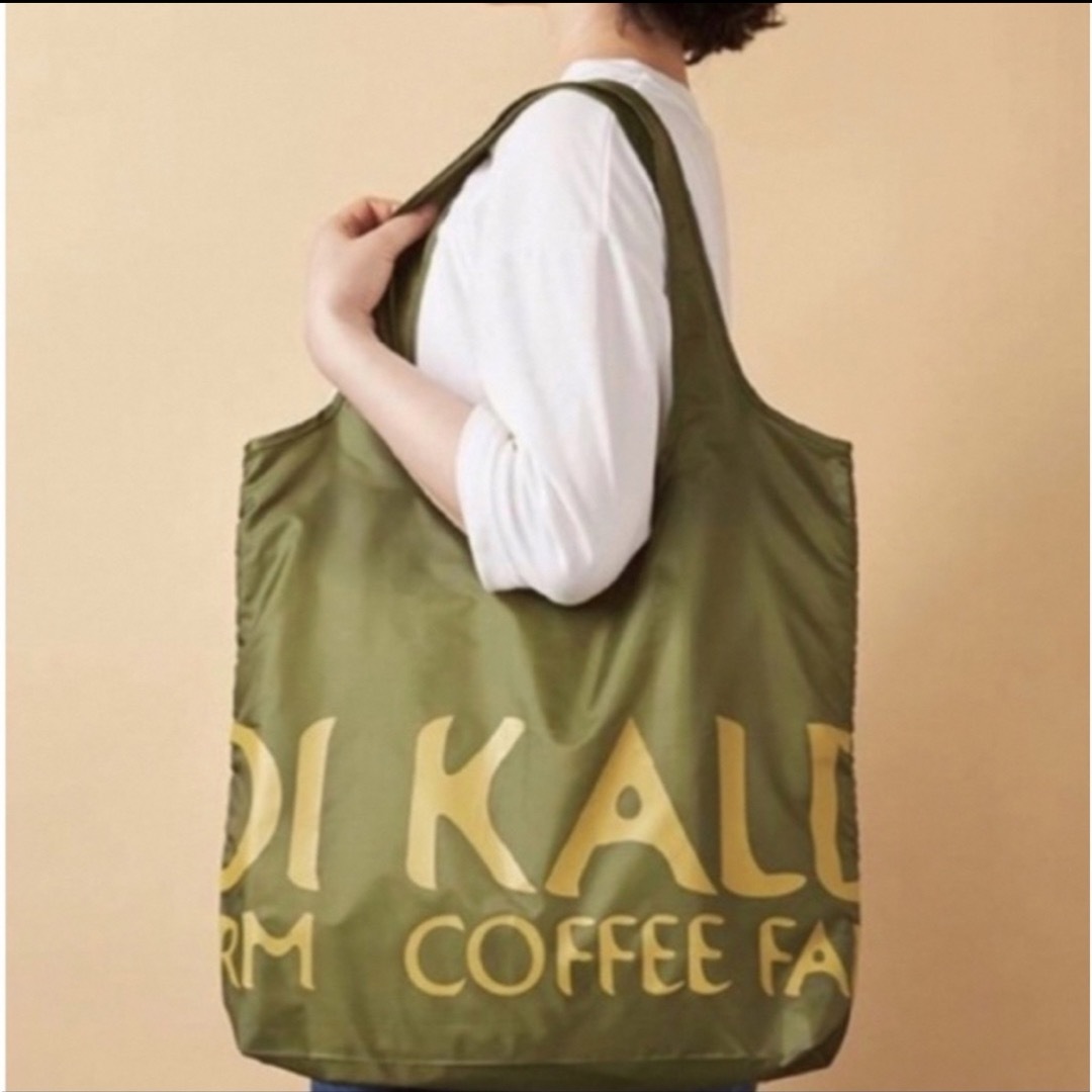 KALDI(カルディ)のカルディ エコバッグ カーキ2個   レディースのバッグ(エコバッグ)の商品写真