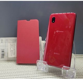 サムスン(SAMSUNG)のGalaxy A20 red 純正Smart View カバー付きSIMフリー②(スマートフォン本体)