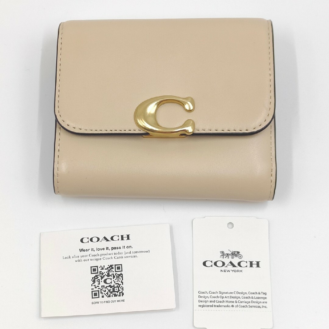 COACH(コーチ)の百貨店ブティック取り扱い品　コーチ　三つ折り財布　小銭入れ付き　バンディット レディースのファッション小物(財布)の商品写真