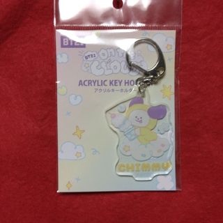 ビーティーイシビル(BT21)の新品未使用限定品【BT21_アクリルキーホルダーCHIMMY】(アイドルグッズ)