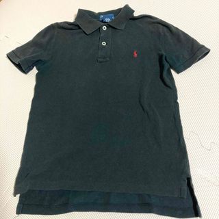 ポロラルフローレン(POLO RALPH LAUREN)の【ラルフローレンポロシャツ】130cmブラック△使用感有り(Tシャツ/カットソー)