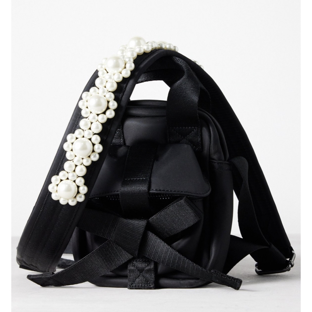 Simone Rocha(シモーネロシャ)のSimoneRocha シモーネロシャ パール付き ショルダーバッグ メンズのバッグ(ショルダーバッグ)の商品写真