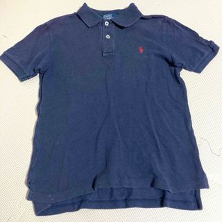 ポロラルフローレン(POLO RALPH LAUREN)の【ラルフローレンポロシャツ】130cmネイビー△少し使用感有り(Tシャツ/カットソー)