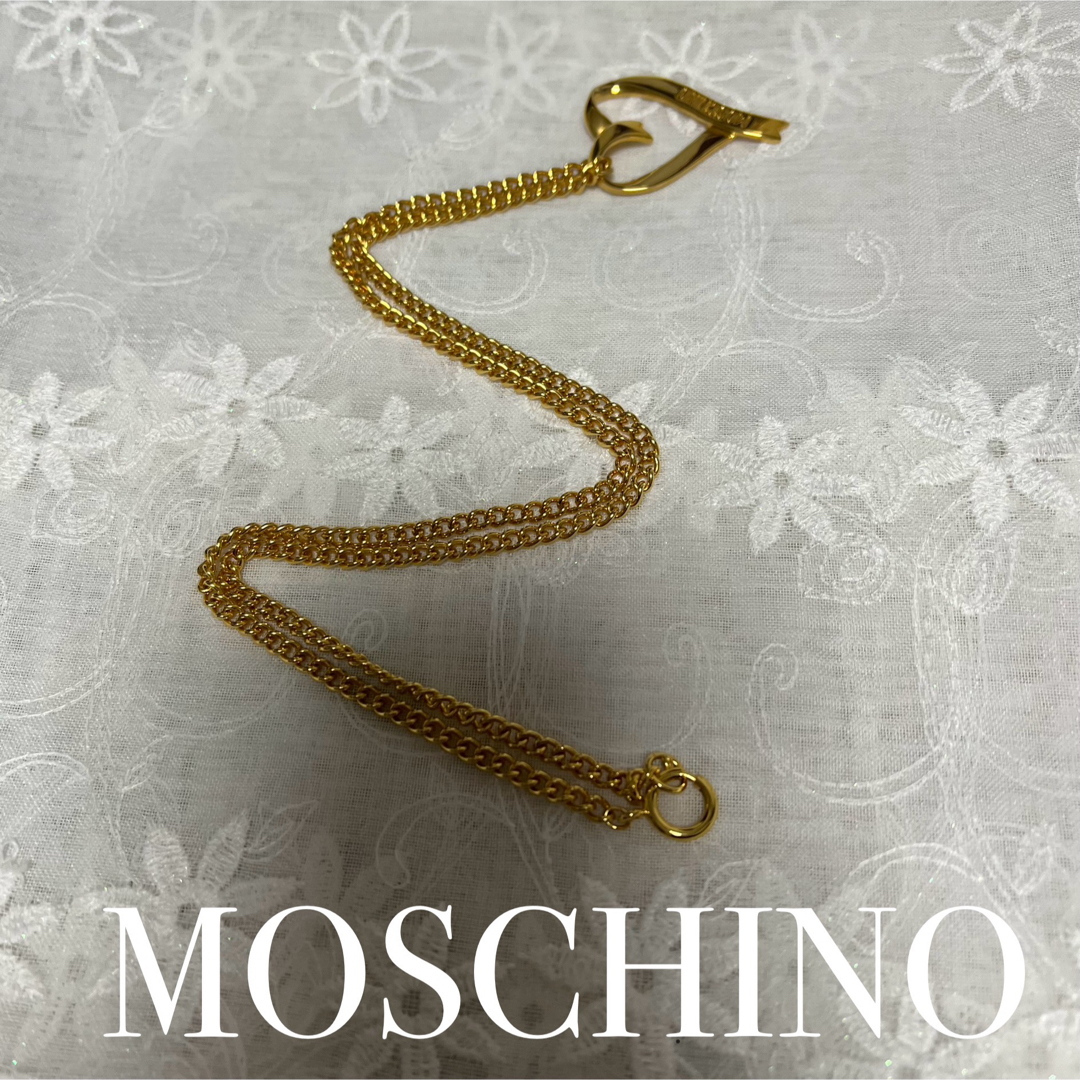 MOSCHINO(モスキーノ)のMOSCHINO モスキーノ　オープンハートネックレス レディースのアクセサリー(ネックレス)の商品写真