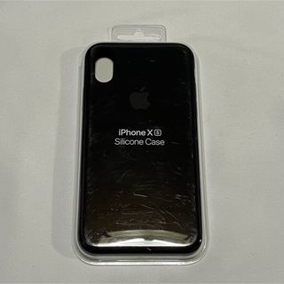 アップル(Apple)の新品◆ 純正 iPhone XS シリコーンケース ブラック MRW72FE/A(iPhoneケース)