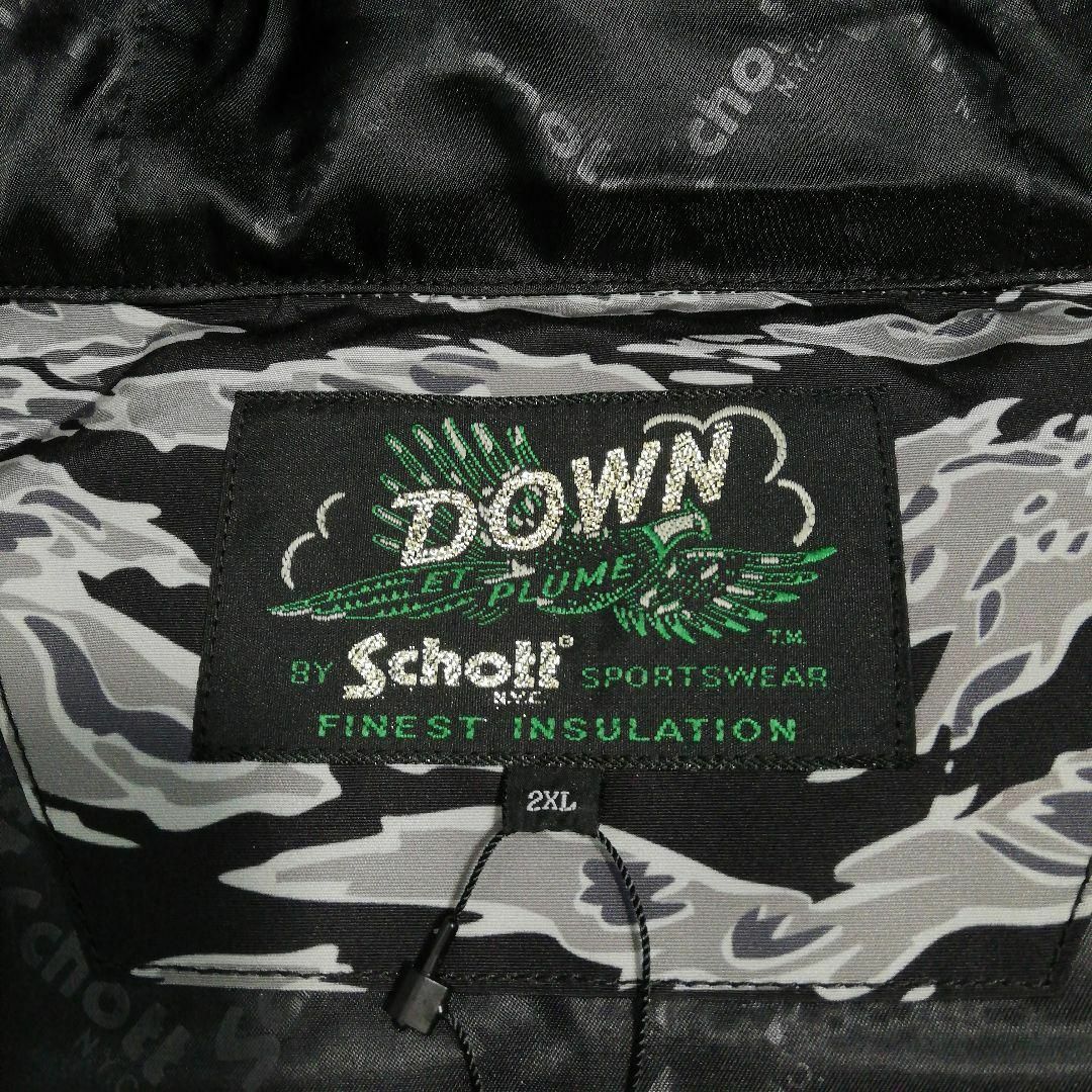 schott(ショット)のタグ付き未使用 Schott ダウンジャケット ショット 2XLサイズ 3L メンズのジャケット/アウター(ダウンジャケット)の商品写真