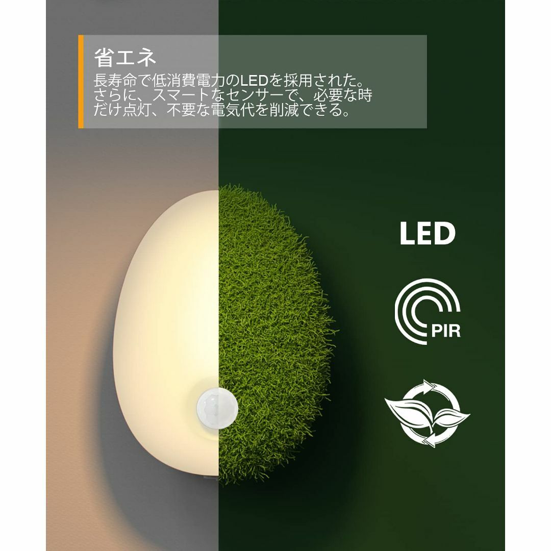 【サイズ:4PACK】LYRIDZ センサーライト 人感センサー 足元灯 コンセ インテリア/住まい/日用品のライト/照明/LED(その他)の商品写真