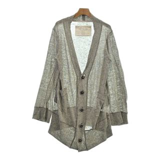 ローブスコンフェクションズ(ROBES&CONFECTIONS)のRobes&Confections カーディガン 3(L位) ベージュ 【古着】【中古】(カーディガン)